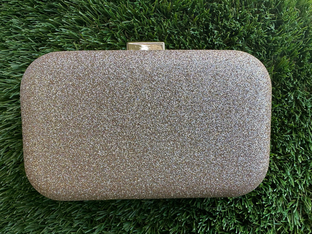 Mia clutch - rose gold