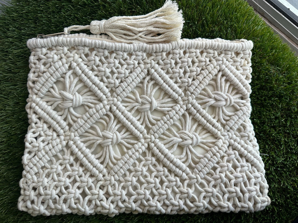 Macrame Satchel