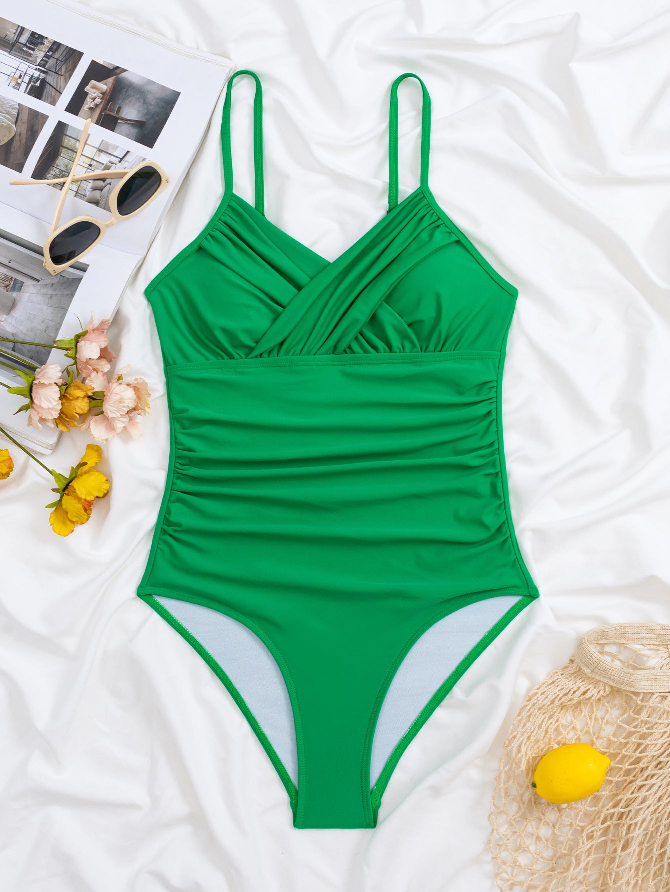 Electric Green one piece