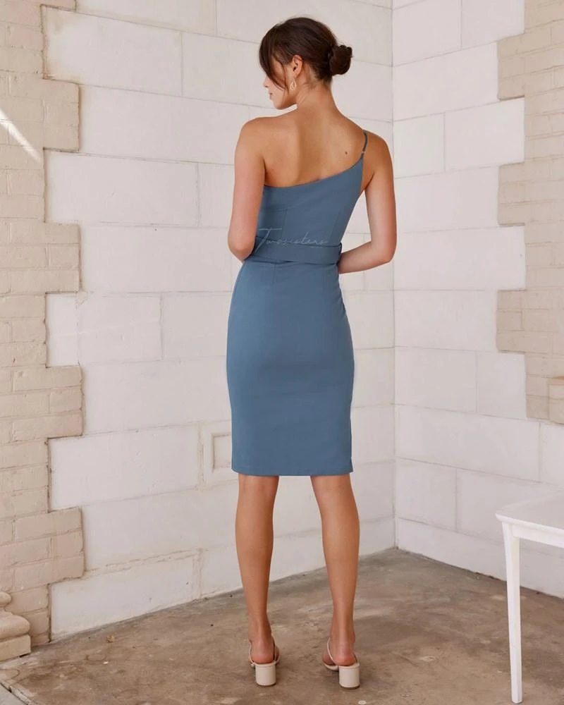 Leticia Dress Blue