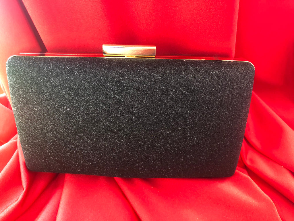 Smooche clutch Black sparkle