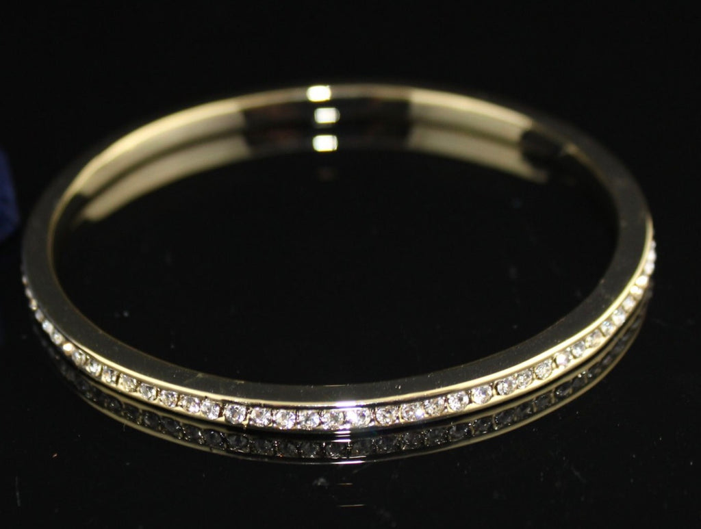 Gold bangle - S4BG0304