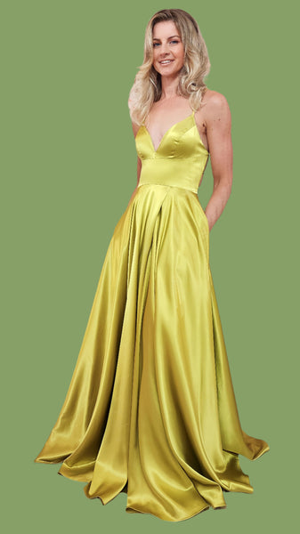 Savannah dress - Lime Green