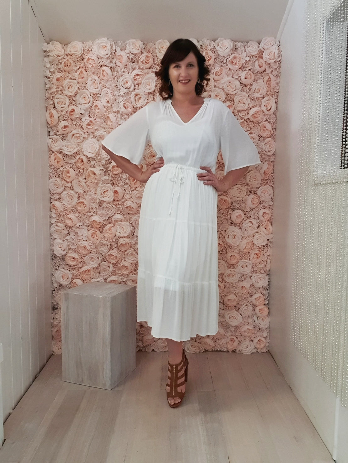 White nights dress