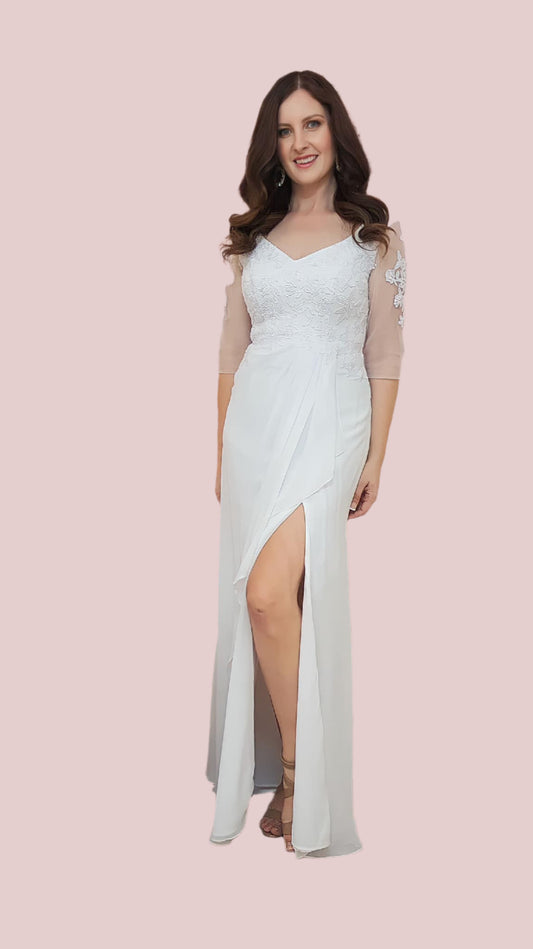 Belinda Dress - White