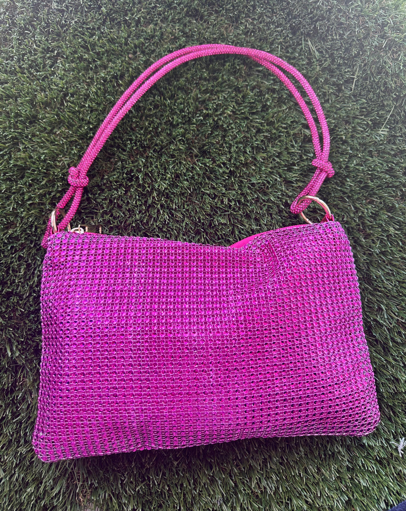 Shocking pink bag online