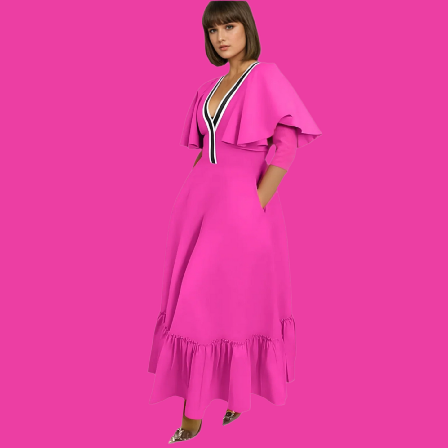 Coco Dress - Hot Pink