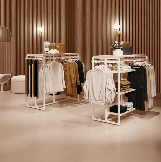 Free standing hanging racks