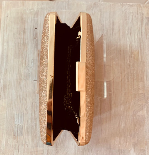 Smooche clutch Rose Gold
