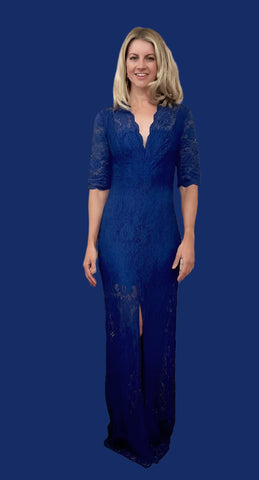 Roxanne Lace Gown -Blue