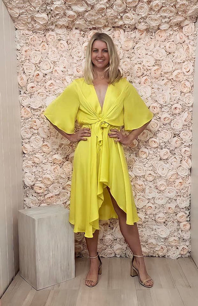 Bella Dress - Yellow