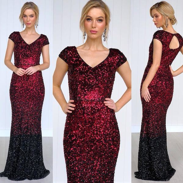 Symphony Sequin Gown