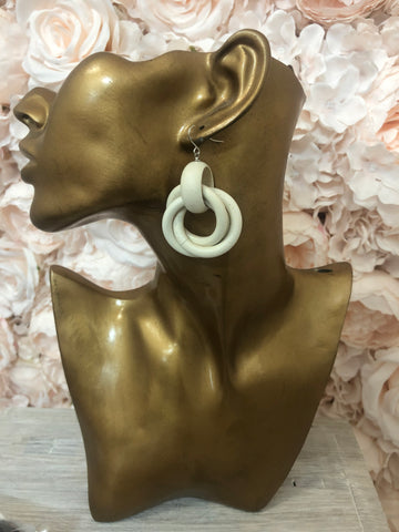 Light Weight Timber earrings - Style 9