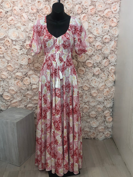 Daisy Floral Maxi Dress