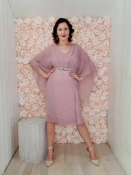 Hunter Dress (Blush pink)
