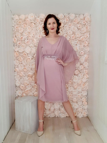 Hunter Dress (Blush pink)